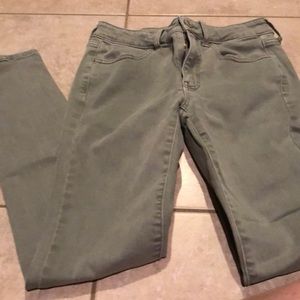 American eagle green jeans